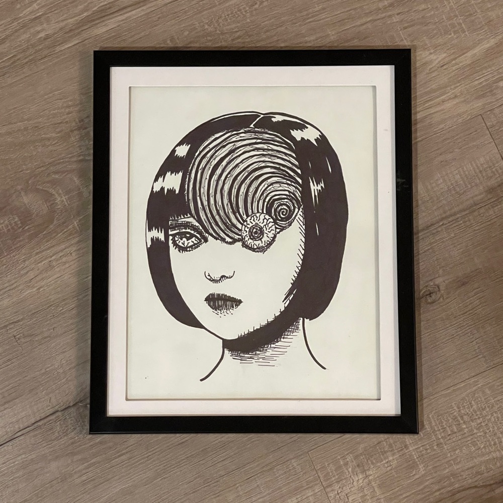 Junji Ito drawing